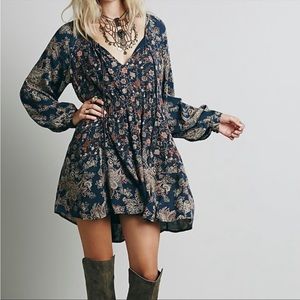 Free People Lucky Loosey Dress Size Large